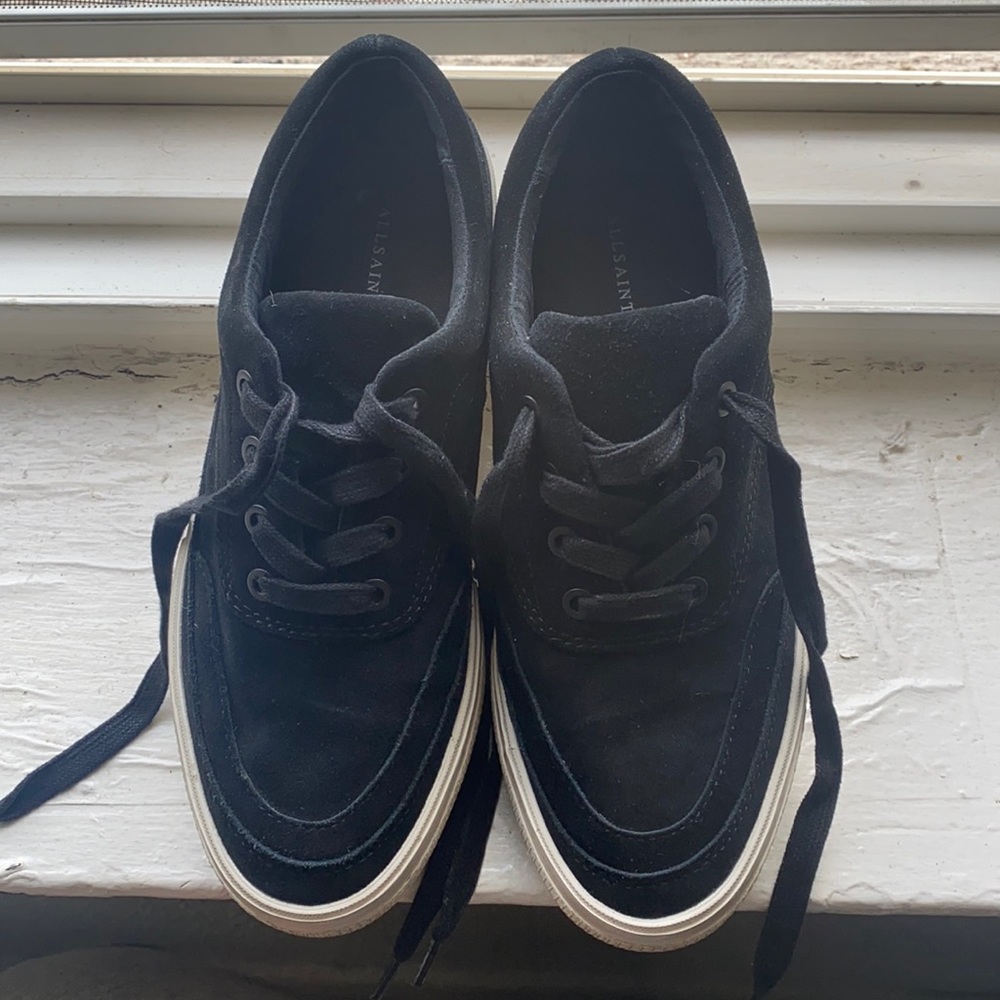 Super cool All Saints suede shoes